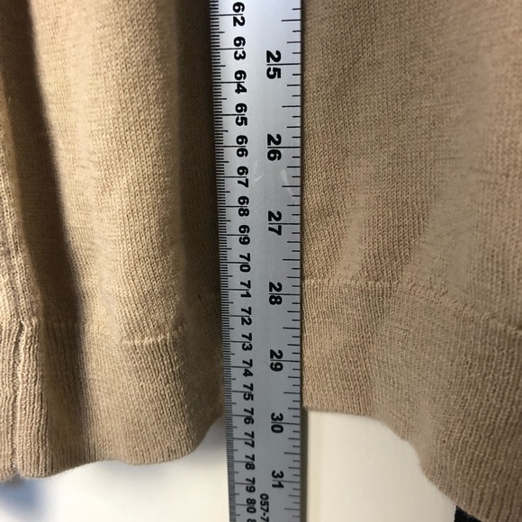 Paige Wayne Two-Tone Sweater in fresh linen/aged parchment-size M - Picture 5 of 8